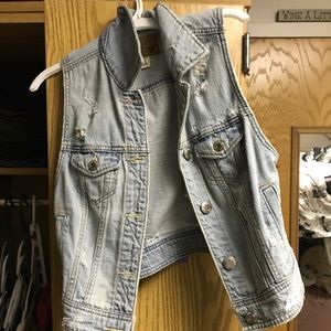 Denim vest